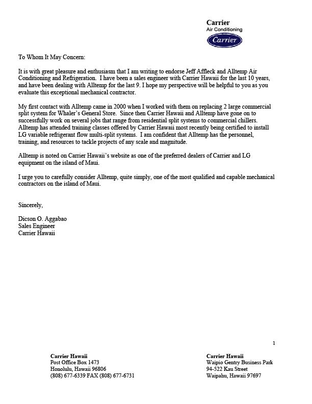 letter of recommendation sample for. 2010 letter of recommendation